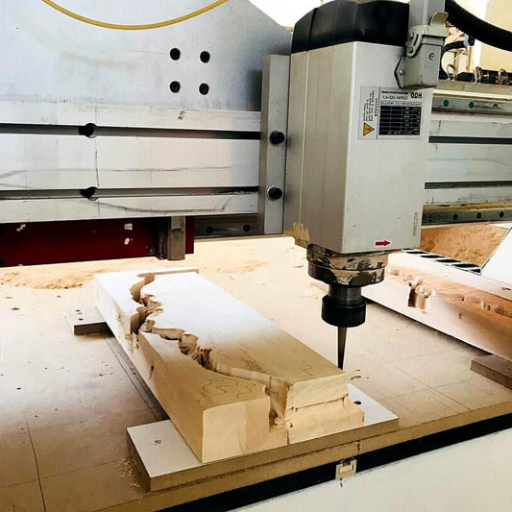 What determines the maximum thickness a CNC router can cut?