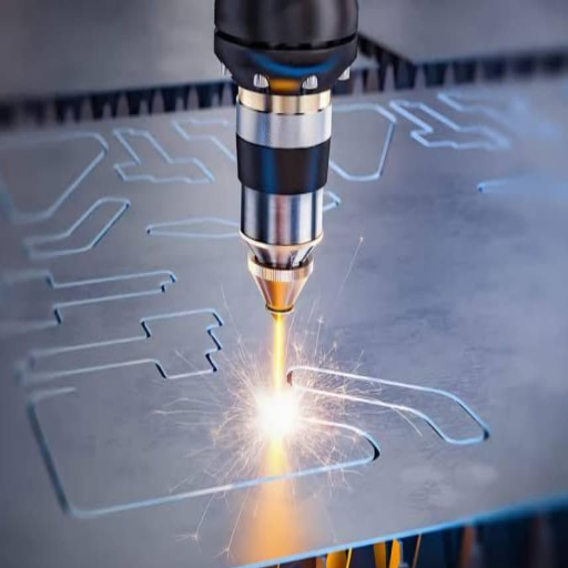 What is the laser marking process?