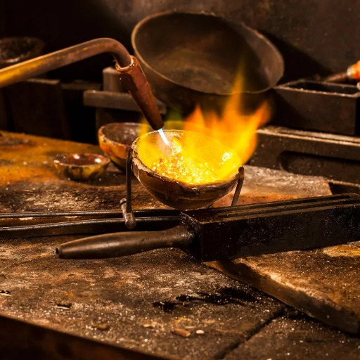 How Does the Boiling Point of Gold Differ from Its Melting Point?